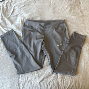 Nike Dri-Fit Grey Running Leggings